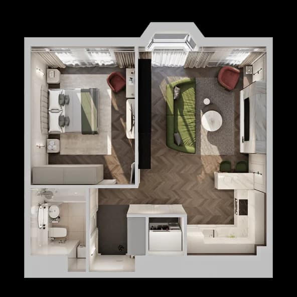 Комфортные метражи