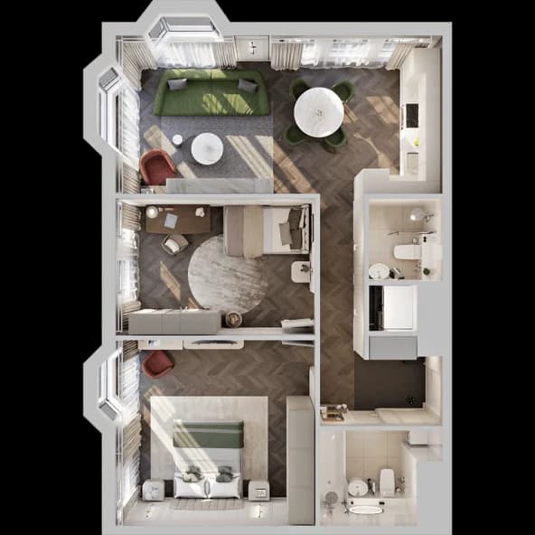 Высокие этажи