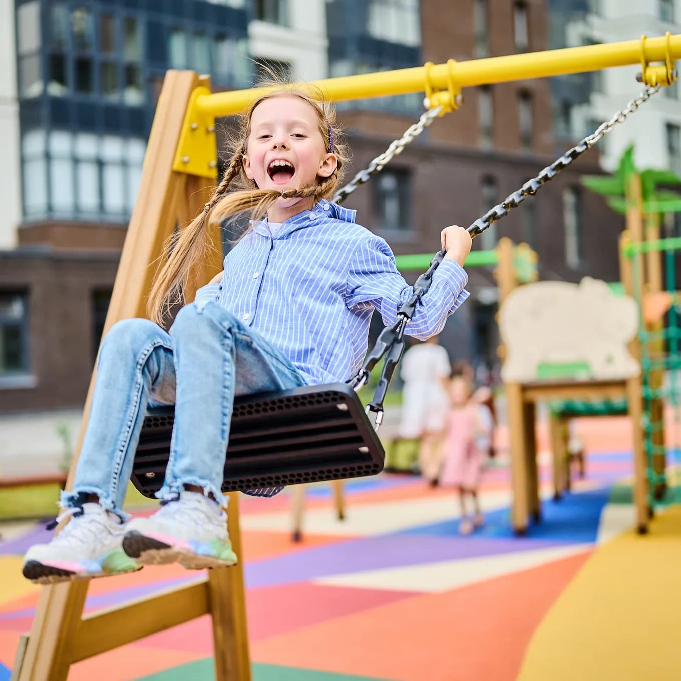 Интересные детские площадки 