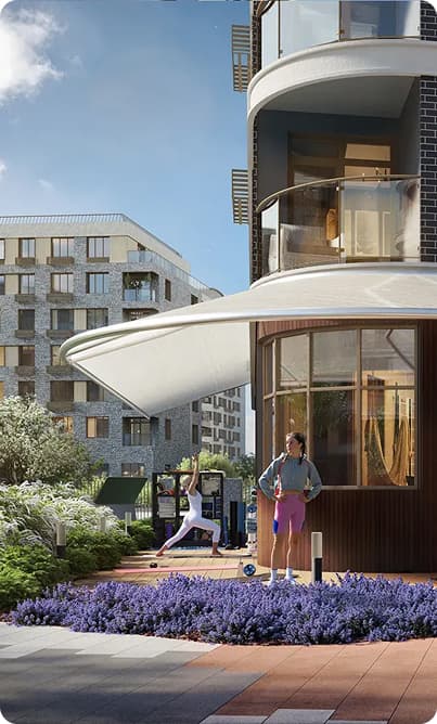 Бульвар  “Река между камней”