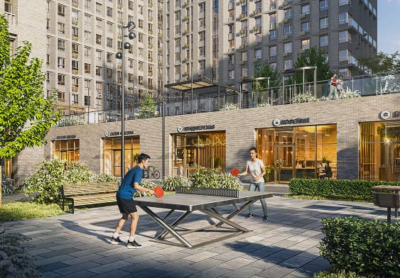 Спорт во дворе