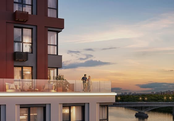 Квартиры с террасами