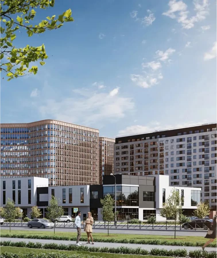 2 минуты до метро