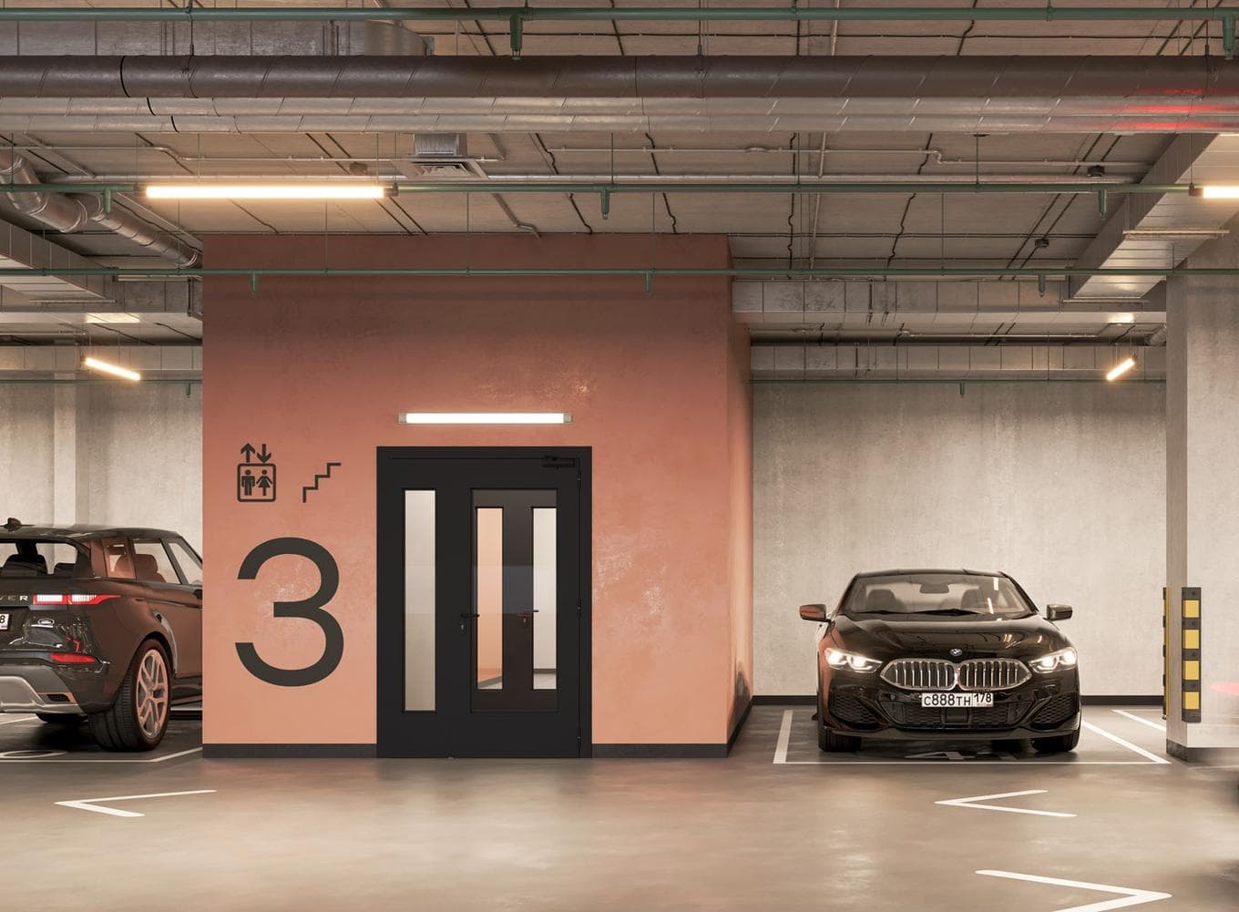 Отапливаемый паркинг