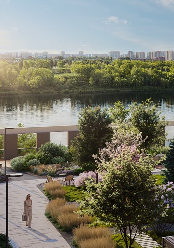 Видовая терраса во дворе