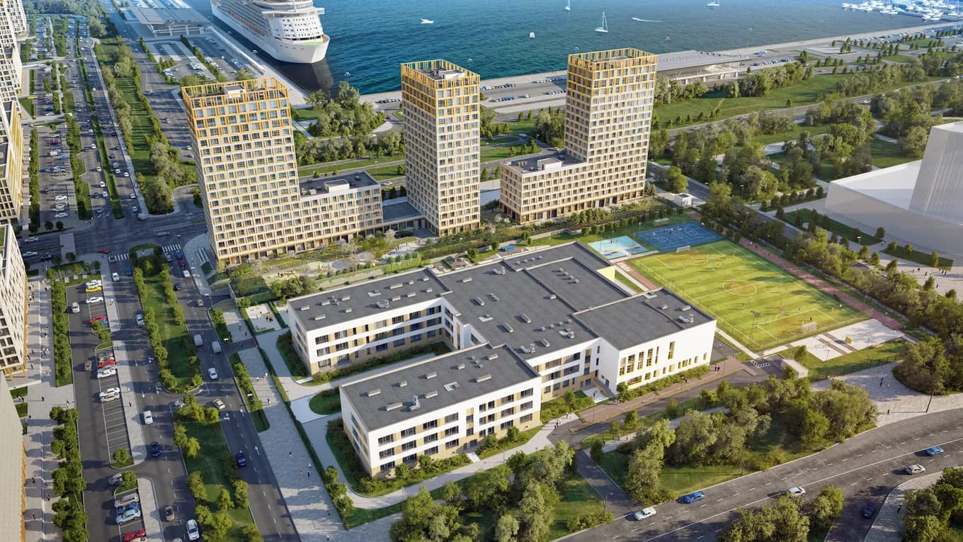 Школа в шаговой доступности