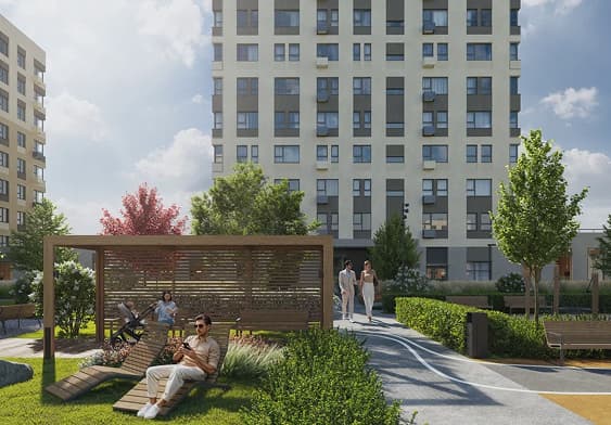 Ландшафт, дышащий гармонией