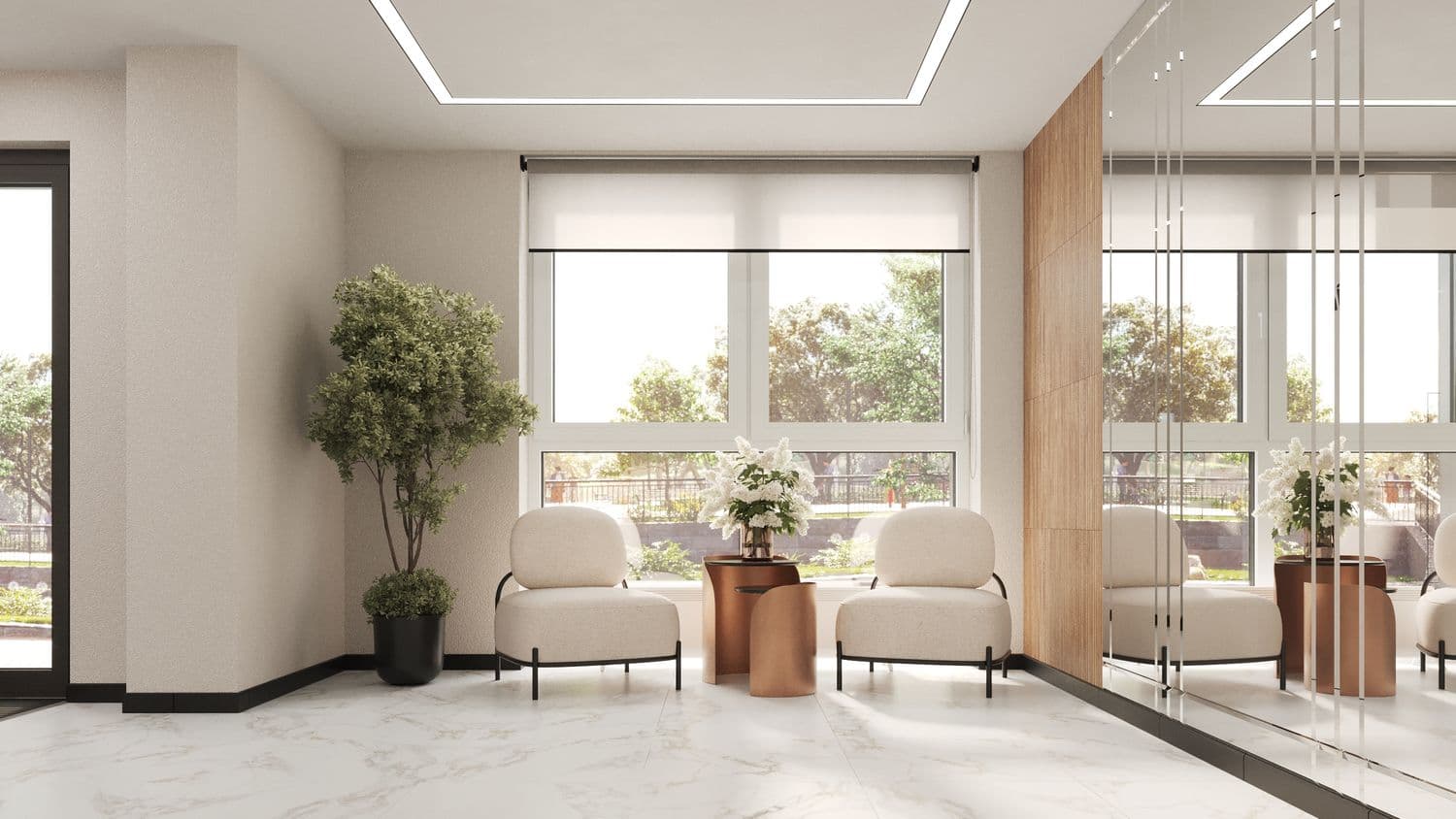 Безбарьерная среда, колясочные и лапомойки в каждом подъезде