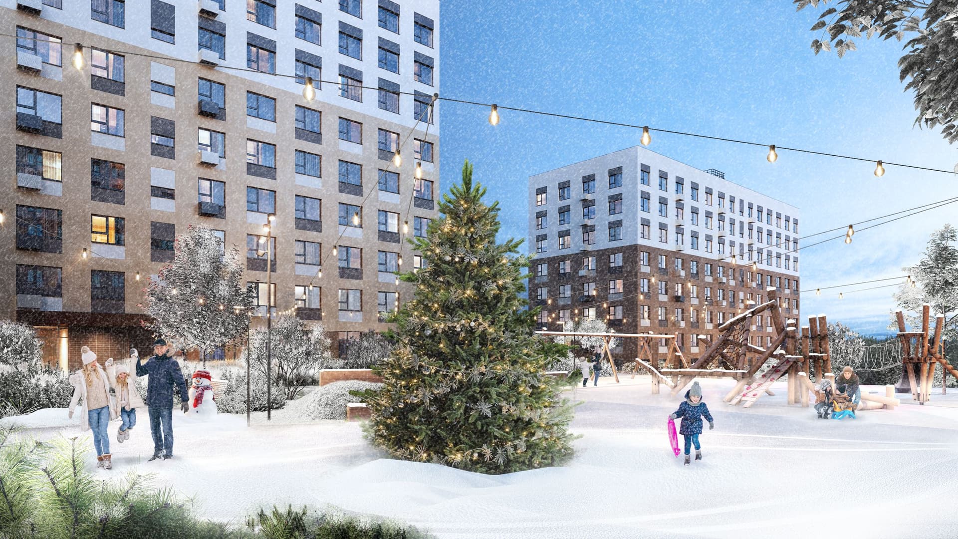 Масштабный проект комфорт-класса в зеленой локации Нижнего Новгорода