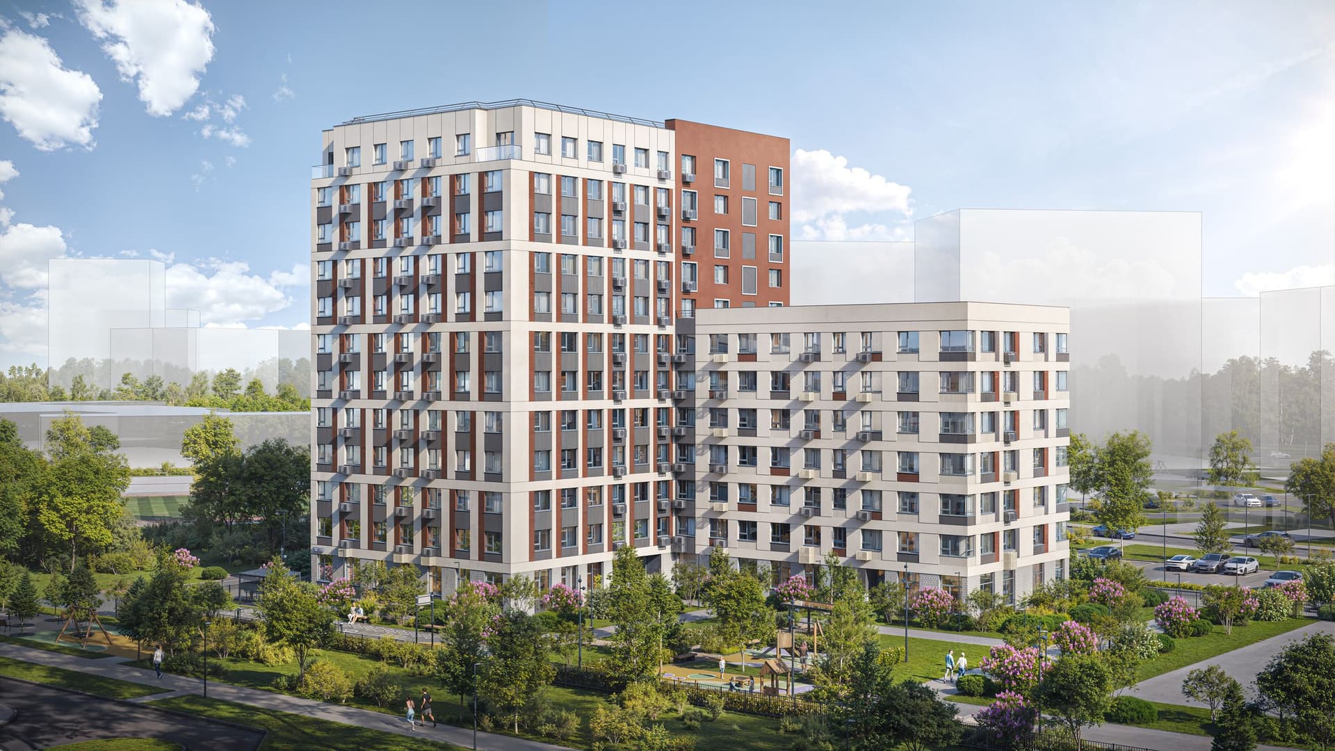 Лаконичная современная архитектура с увеличенными окнами