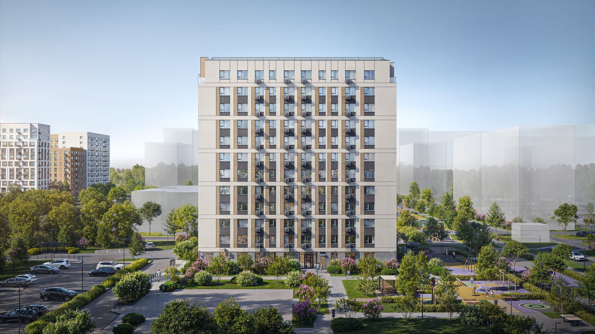 Сквозные входные группы и безбарьерная среда