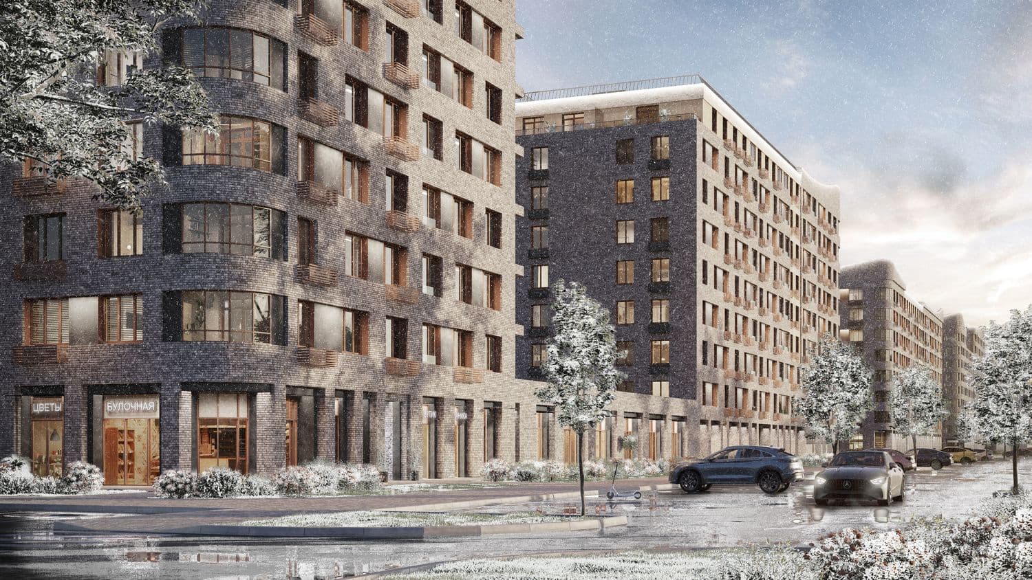 Наслаждайтесь кофе и свежей выпечкой из соседней кофейни