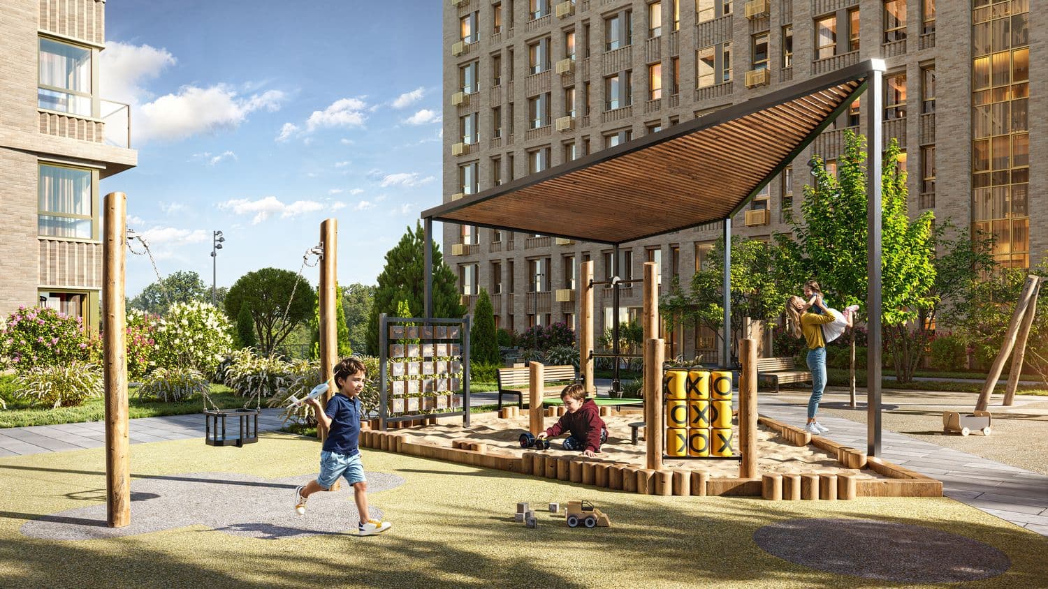 Интерактивные площадки для разных возрастов