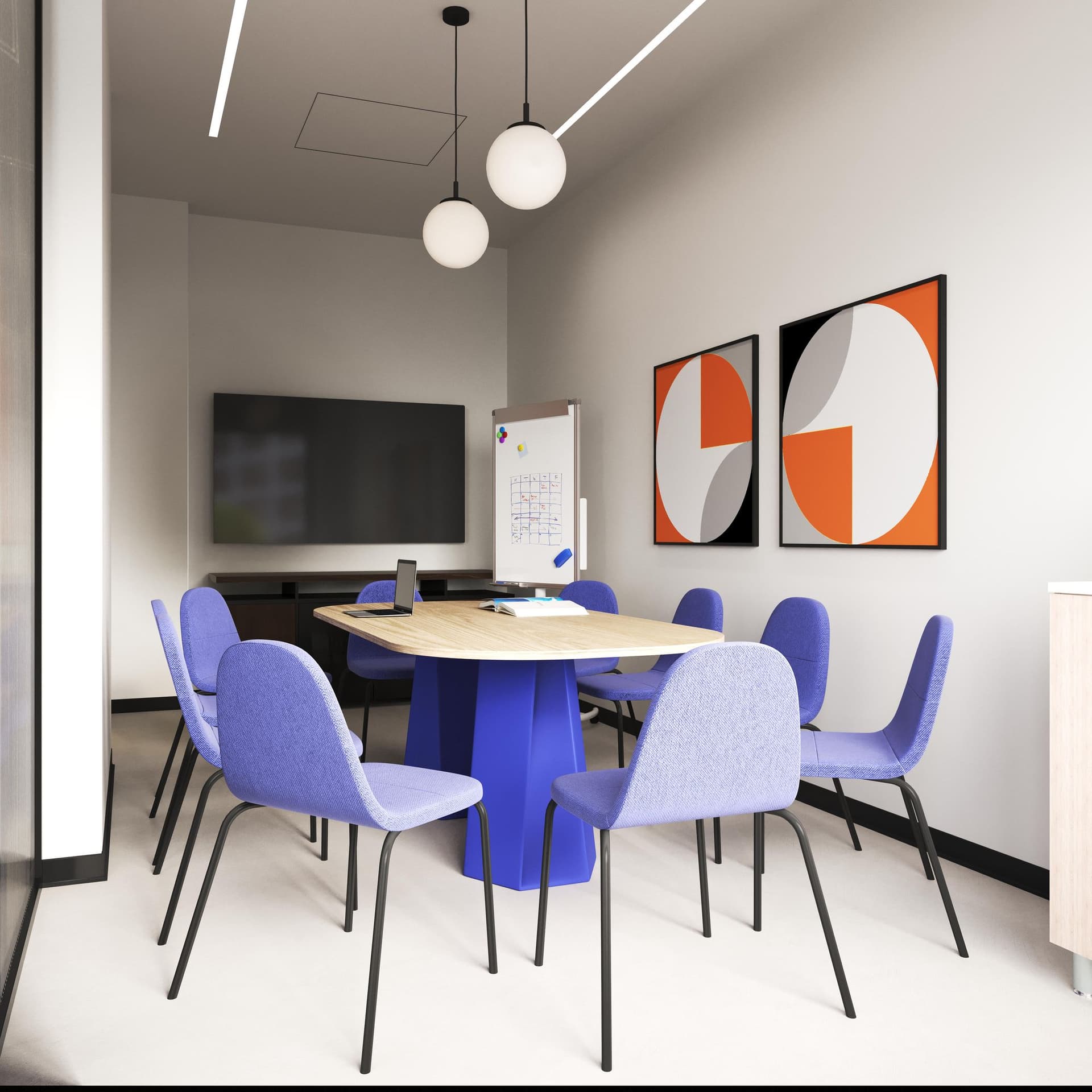 Отдельная перговорная для деловых встреч