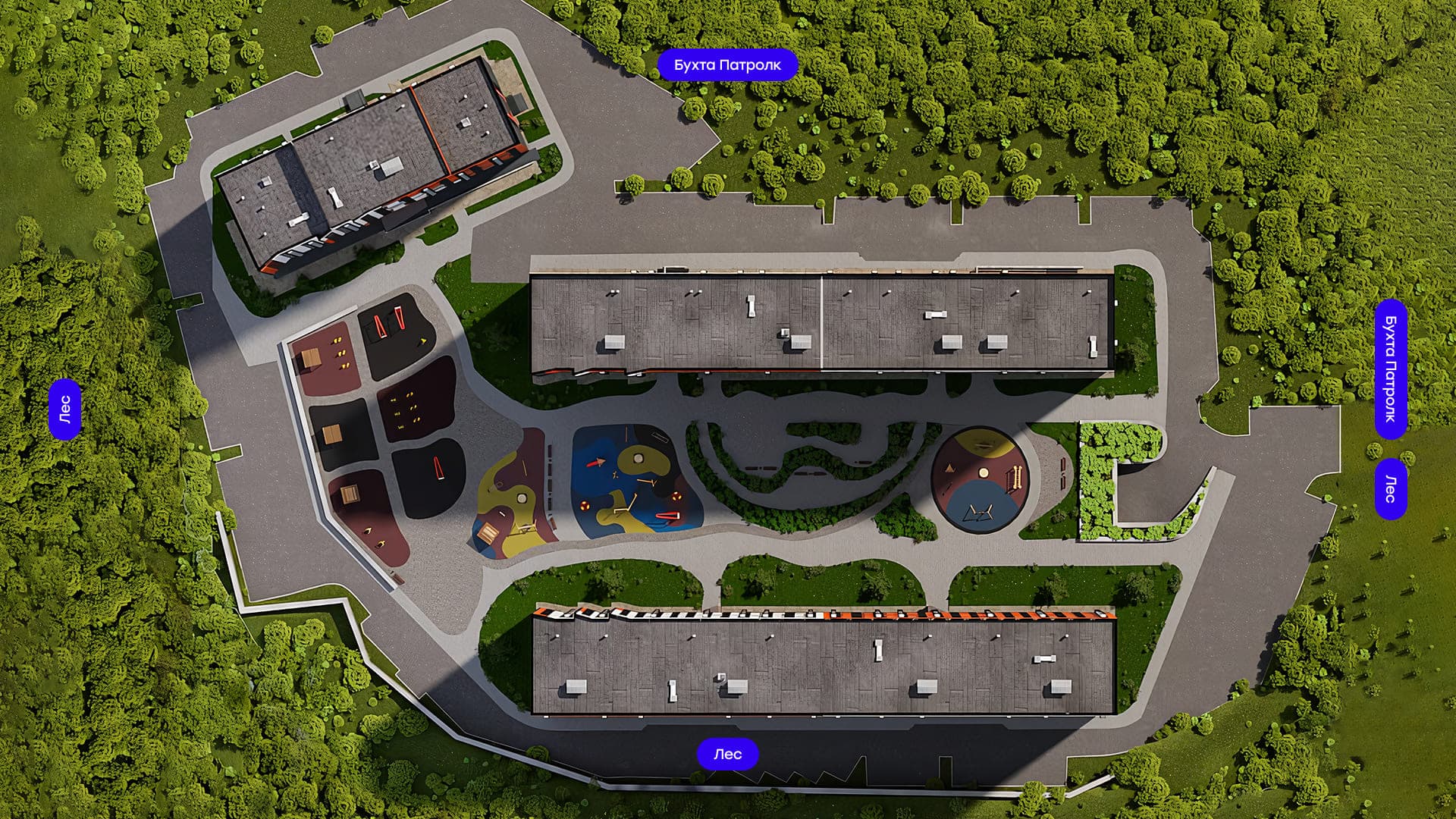 Направление окон