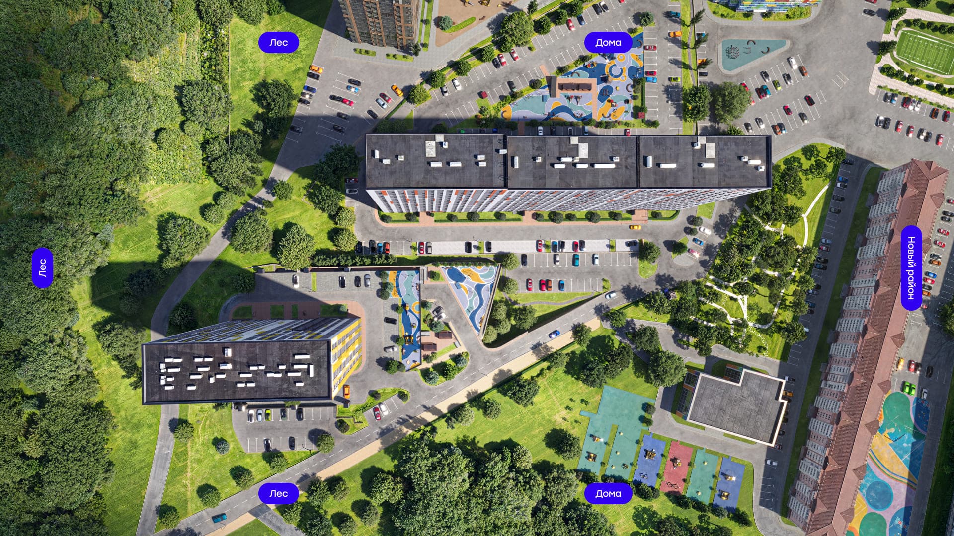 Направление окон